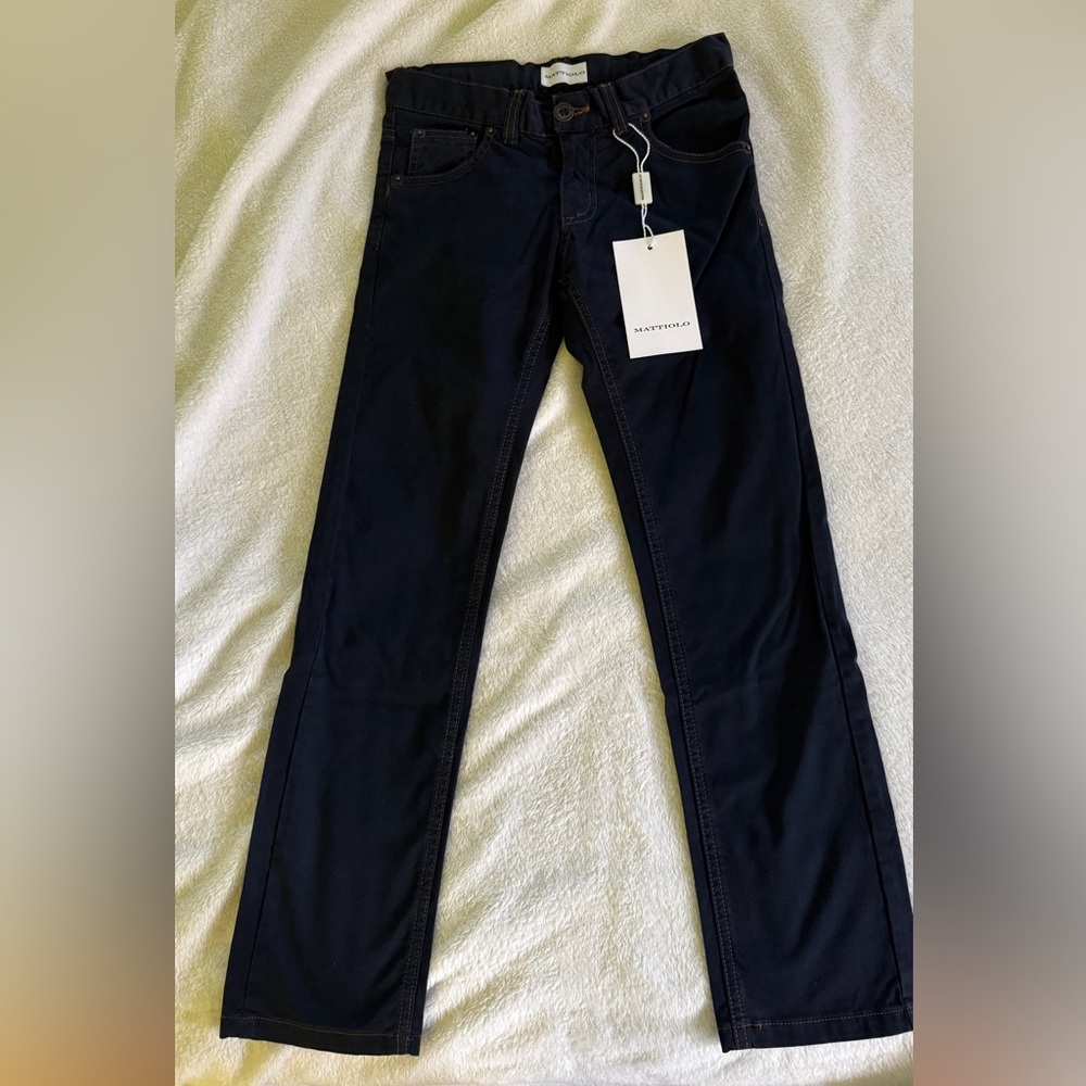 Mattiolo Dark Blue Pants